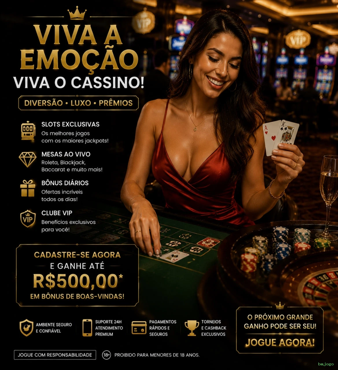 Cassino ao Vivo bmjogo